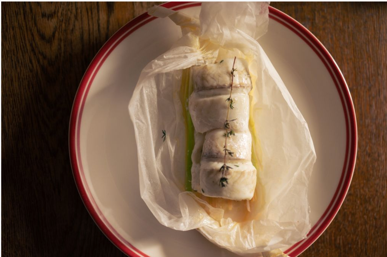 King George Whiting en Papillote